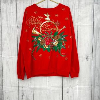 American Vintage Women's Sweatshirt - Red - L