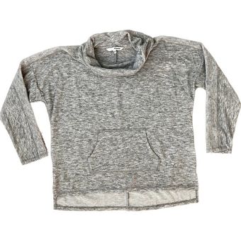 Petite Cowl-Neck Sweatshirt