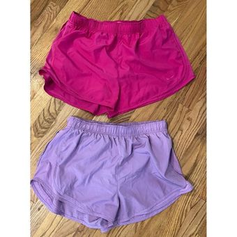 Nike, Shorts, Lot Of 2 Nike Drifit Running Shorts Womens Size Small