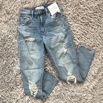 Abercrombie and hotsell fitch distressed jeans