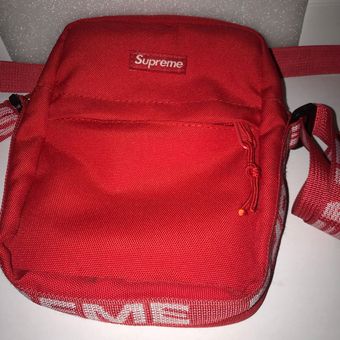 Supreme shoulder bag ss18 (Red)