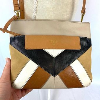 Fossil Neutral Multi Colorblock Amanda Mini Crossbody Bag - $55 - From  Kristine