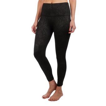 Vogo Athletica Herringbone High Rise Wide Waistband Leggings in Black Size  XL - $22 - From KlosetByB