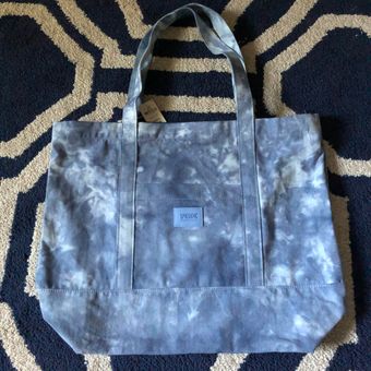 Victoria's Secret, Bags, Victorias Secret Pink Tie Dye Canvas Tote Bag