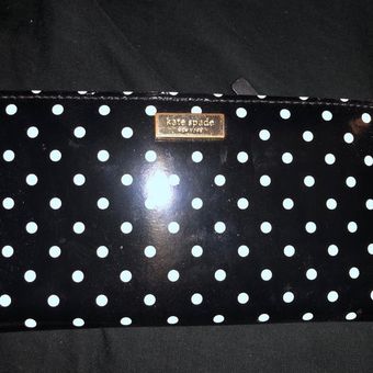 Polka dot online kate spade wallet