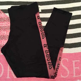 PINK - Victoria's Secret vs pink ultimate logo leggings - $49 New With Tags  - From Vanessa