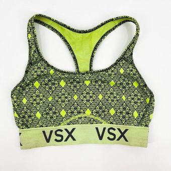 Victoria's Secret VSX Sport Racerback Sports Bra VSX Logo Lightweight Size  Med