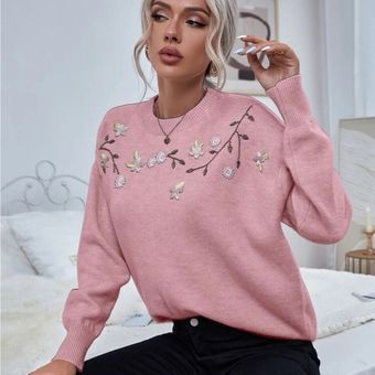 Pretty in Pink Sweater