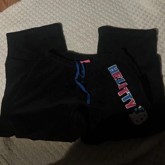 Hello Kitty Pajama Pants Black