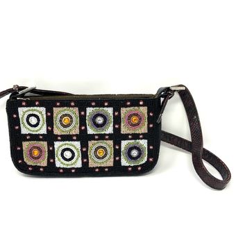 Rare! Vintage Re-edition beaded fendi baguette bag