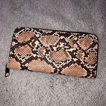 Target Snakeskin Wallet Brown - $11 (45% Off Retail) - From Kate