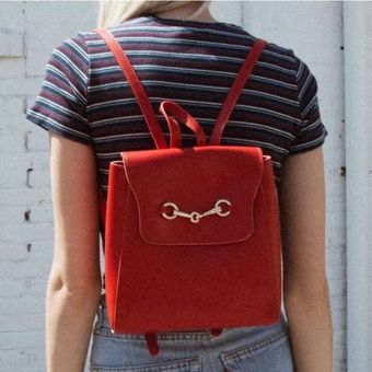 Brandy melville red shoulder bag