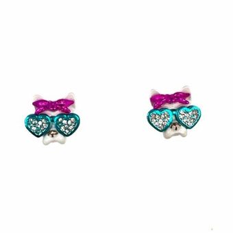 Betsey johnson clearance dog earrings