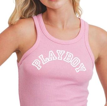 Playboy By PacSun Bunny Ribbed Tank Top