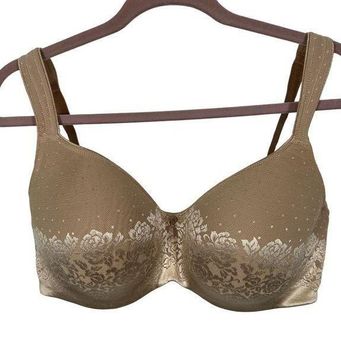  Underwire Full Coverage Bra Wide Straps Support