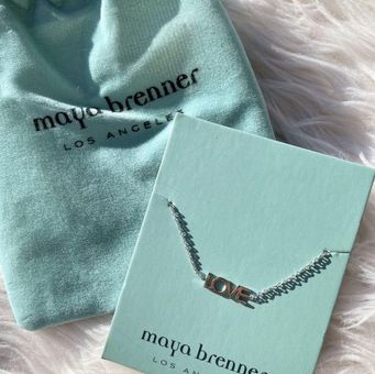 Maya brenner deals love bracelet
