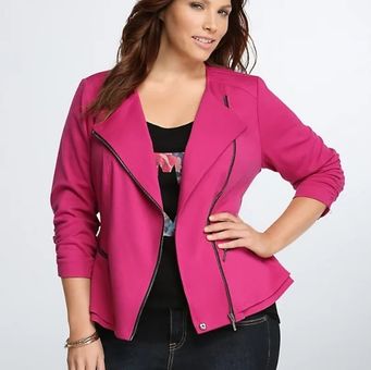 Torrid pink blazer sale