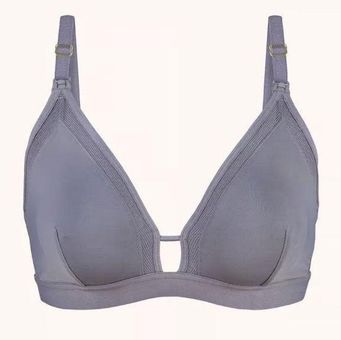 Gray Bra - The Busty Bra: Smoke