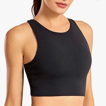 CRZ Yoga High Neck Sports Bra Black Size XS - $17 (29% Off Retail) - From  Sloane