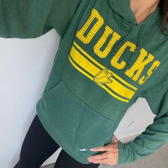 PINK - Victoria's Secret Oregon Ducks Collegiate Oversized Hoodie Green  Size XS - $19 (80% Off Retail) - From Liz