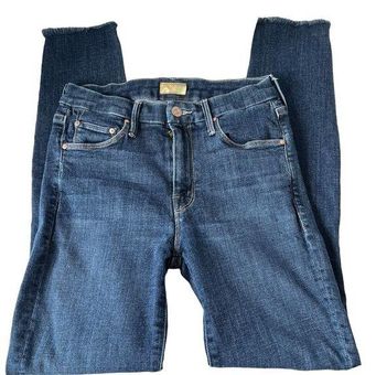 MOTHER Looker Ankle Fray Girl Crush Womens Jeans Size 26 Medium Wash  1431-383 - $46 - From Fmm