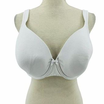 Cacique Lane Bryant White Lightly Lined Full Coverage Bra Size 42DD - $39 -  From W