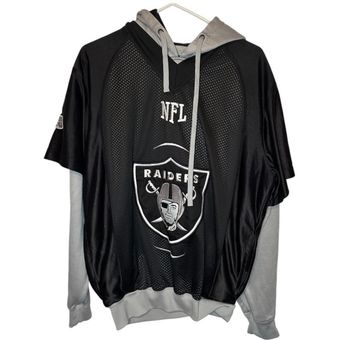 NFL Las Vegas Raiders Jersey Hoodie Black - $100 - From CG