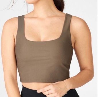 Fabletics NWT Lydia Built-In Bra Tank Grizzly Brown Size 2X - $40 New With  Tags - From Nikki