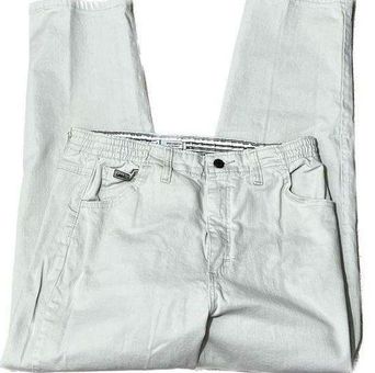 Lee Denim Womens Jeans Side Elastic at the Waist Straight Leg Off White  Size 30x - $28 - From Christina