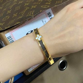 Louis Vuitton Handmade Lock Set Bracelet