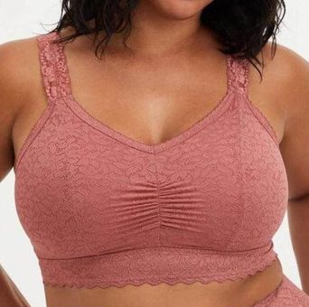 Bralite Unlined 4-Way Stretch Lace Bralette