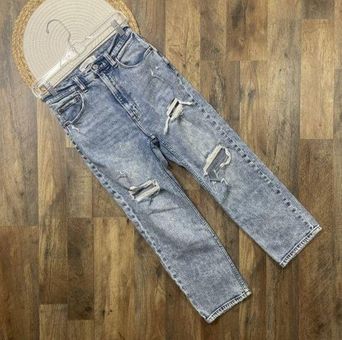 Abercrombie & Fitch The Ankle Straight Ultra High Rise Jeans