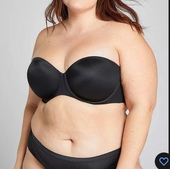 Cacique Modern Collection Lightly Lined Multi Way Strapless Bra 42B Size  undefined - $20 - From Shoptillyoudrop