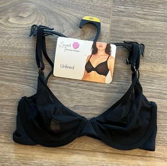 Secret Treasures Black See-through Bra Size 34 C - $13 (35% Off Retail) New  With Tags - From L