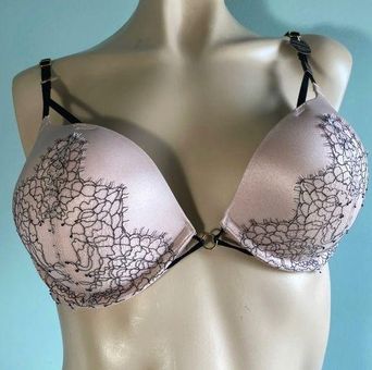 Victoria's Secret Bombshell Bra W/ Lace Detailing Pink Size undefined - $50  New With Tags - From Traceys