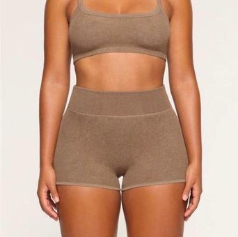 TERRY LOUNGE SEAMLESS BRALETTE