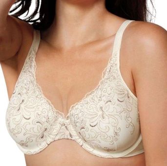 Playtex Secrets Side Smoothing Embroidered Underwire Bra 4513 Pearl 38DD New  Size undefined - $29 New With Tags - From Rebecca