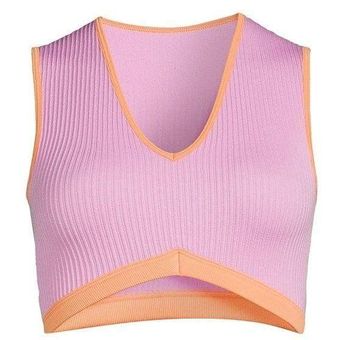 No Boundaries Juniors' Seamless Retro Plunge Bralette Size XL - $10 New  With Tags - From Trina's