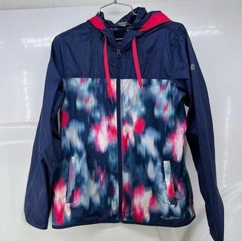 PINK Windbreaker Jacket for Women Small