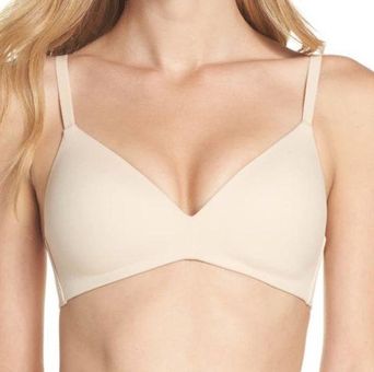 Wacoal Bra Womens 34D Beige How Perfect Wire-Free Size