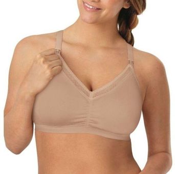 Nwt Maternity Playtex Nursing Foam Nursing Bra US3002 Café Au Lait Small  Tan Size undefined - $25 New With Tags - From August