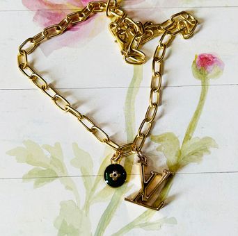 Louis Vuitton Repurposed Charm Necklace