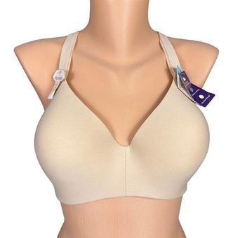 Hanes New Women's Ultimate ComfortBlend T-Shirt Wirefree Bra