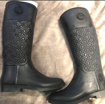 tory burch rain boots