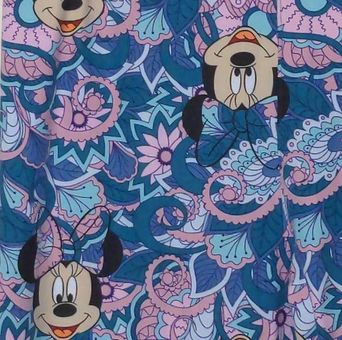 LuLaRoe Leggings in Minnie Mouse Print Disney Paisley – Tall & Curvy Size  undefined - $24 - From Stephanie