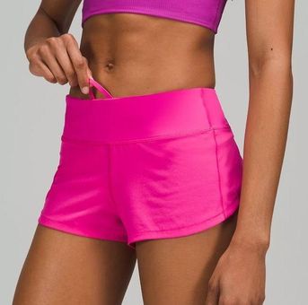 Lululemon Sonic Pink Speed Up Shorts 2.5” Size 8 - $54 - From Lululemon