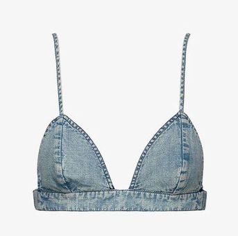 Seroya NYC Addilyn Denim Bralette Size L - $80 New With Tags - From Anna