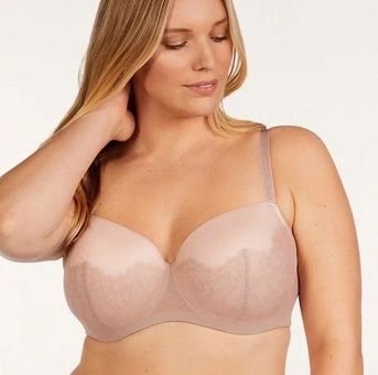 Third Love • Eyelash Lace Demi Bra nude beige Atmosphere soft padded  underwire Size undefined - $45 - From Ellen