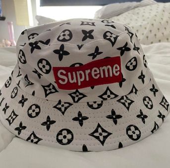 White Graphic Supreme Fisherman Bucket Hat Vintage Unisex - $40 - From  Blazing