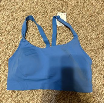 Lululemon All Powered Up Bra 34D Blue Size M - $34 New With